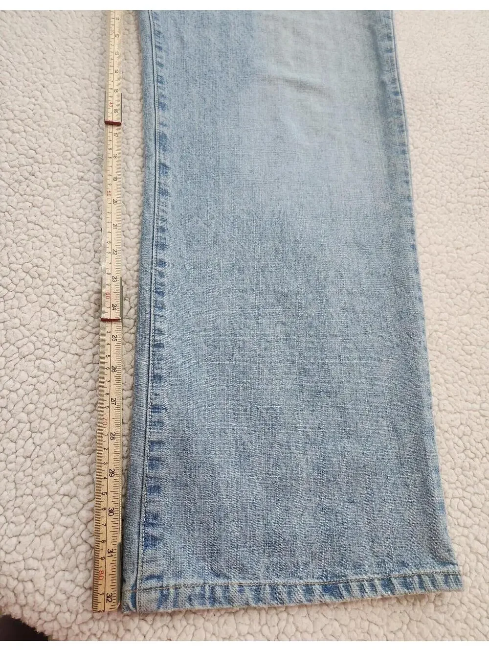 Vintage Ecko Unltd Jeans 40x32 Light Wash Baggy Y2K Raw Denim Skater Cotton RARE